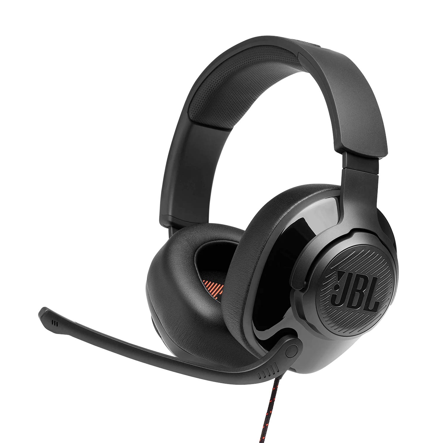 JBL Quantum 300 by Harman (Hybrid Wired Over-Ear Gaming Headset With Mic )
